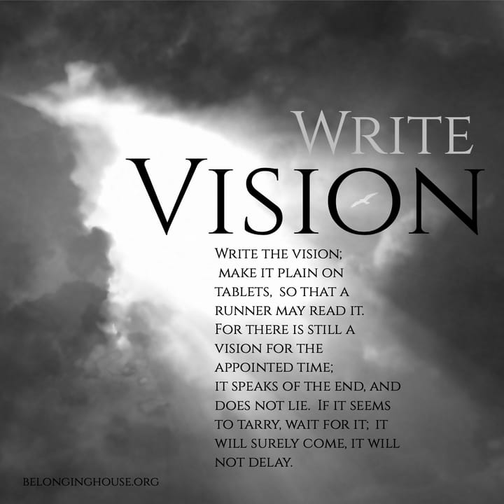 Write the Vision